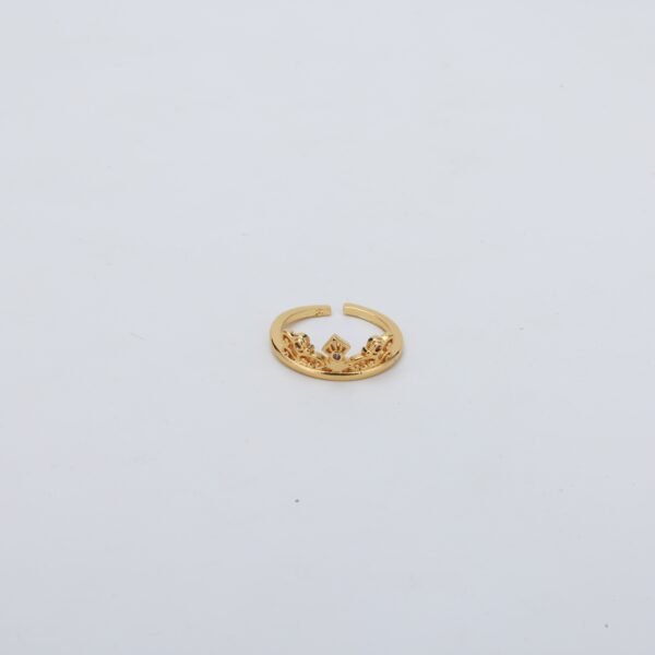 Queen Calissa Mermaid Story Crown Ring - Image 4