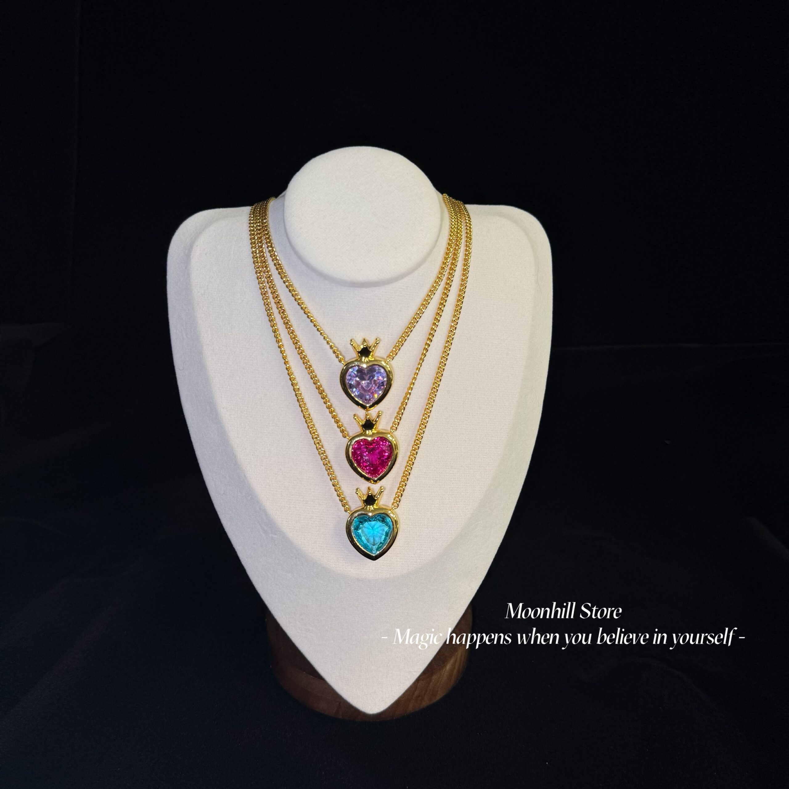 Princess Academy Crown Heart Necklace - Image 7