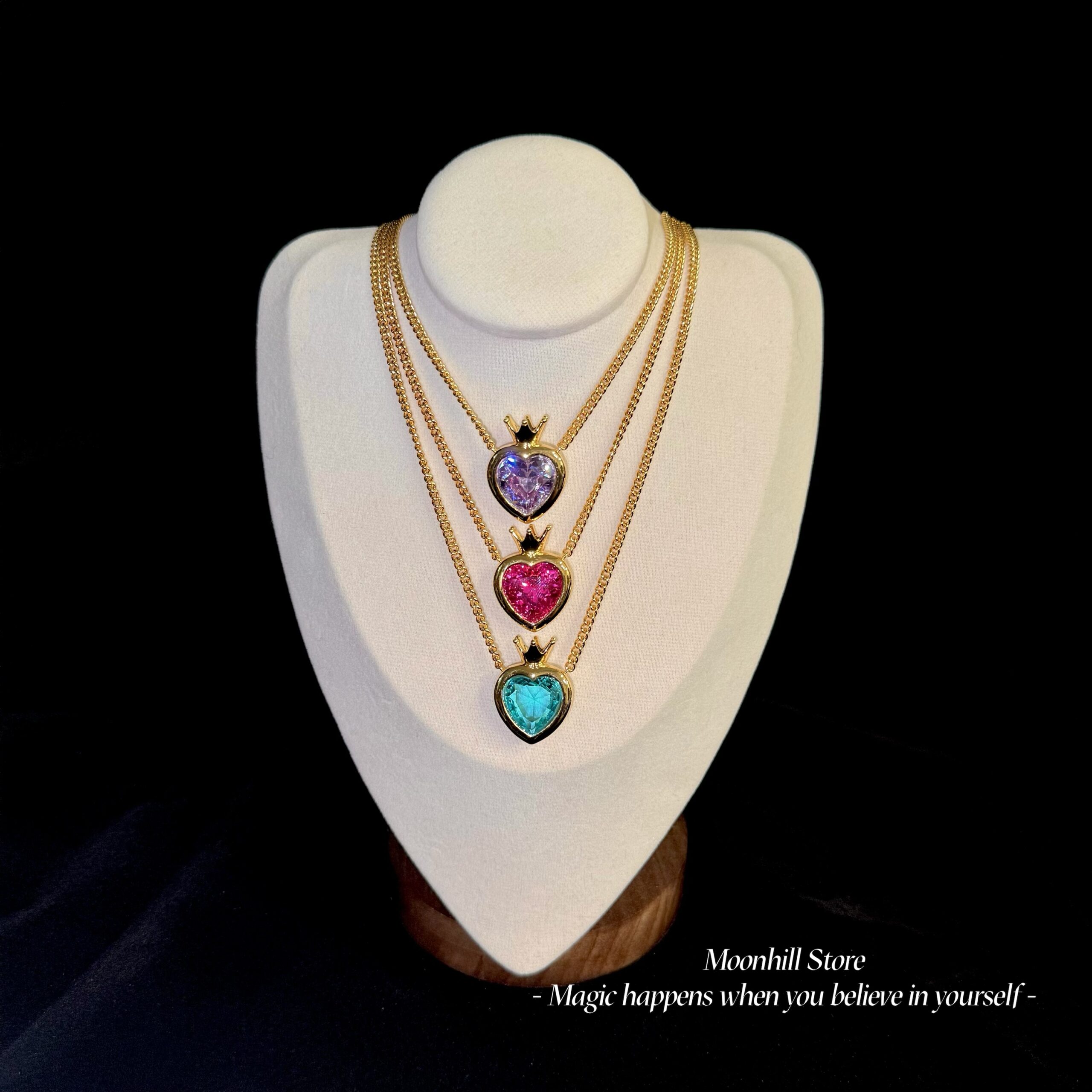 Princess Academy Crown Heart Necklace - Image 9