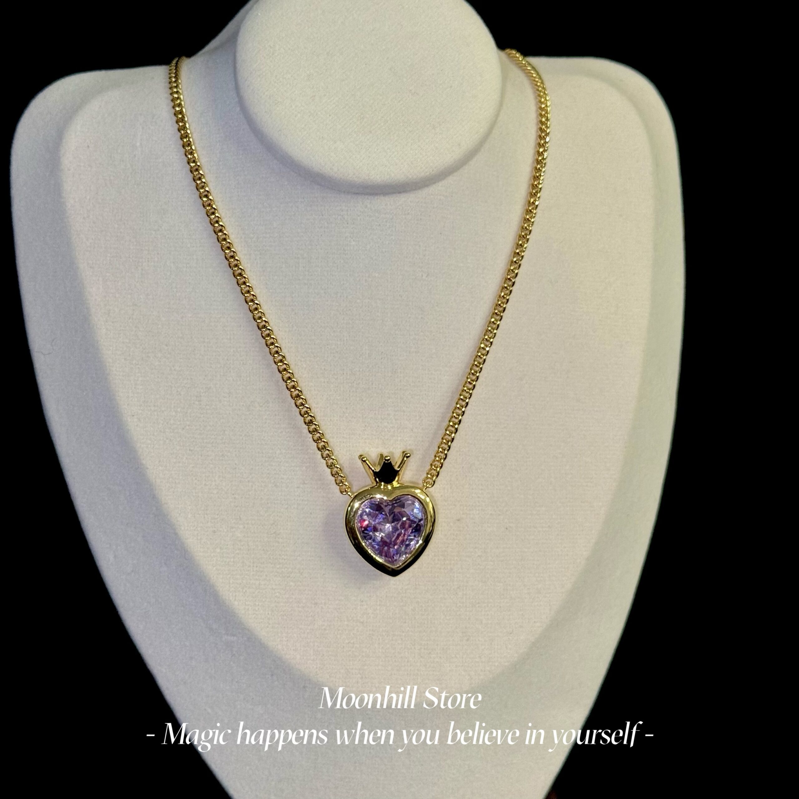 Princess Academy Crown Heart Necklace - Image 14