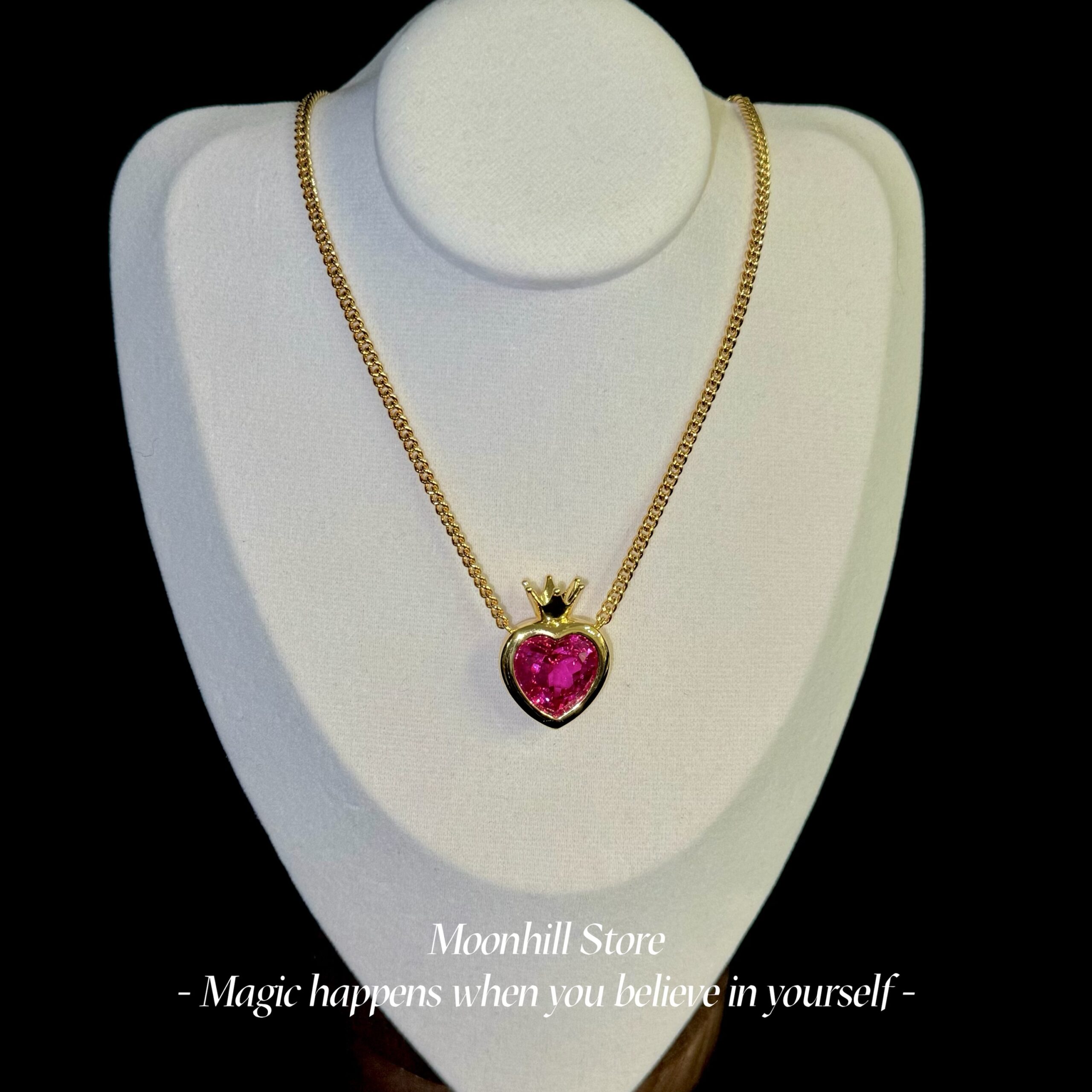 Princess Academy Crown Heart Necklace - Image 13